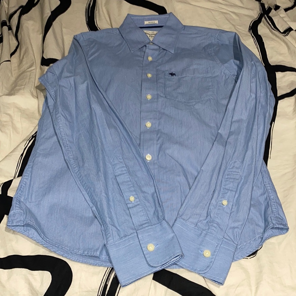 Abercrombie buttoned down slim fit